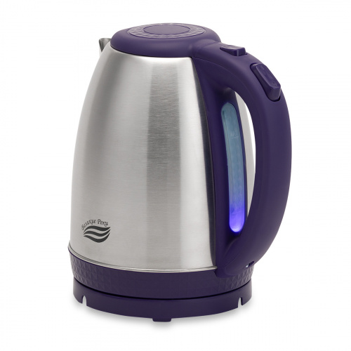 Чайник электрический Великие реки Амур-1 фиолетовый, 1,8л, нержавейка фото 3
