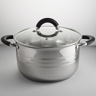 Кастрюля WEBBER BE-197/2 из нерж стали со стеклянной крышкой (d=20; 4,0 л) (6) Объем 4 л
Диаметр 20 см
Высота 12 см
Толщина стали 0,5 мм
Описание
Кастрюля из высококачественной нержавеющей стали
Стеклянная крышка с отверстием для отвода пара
Термосберегающее дно: пятислойное капсульное индукционное дно с повышенной термоотдачей
Специальная форма, исключающая скопление остатков пищи и жира
Быстрый нагрев пищи, длительное удержание тепла
Для приготовления пищи достаточно небольшого количества воды и масла
Минимальные потери минеральных веществ, витаминов и вкусовых качеств
Может быть использована на всех типах кухонных плит, включая индукционные
Подходит для мытья в посудомоечной машине