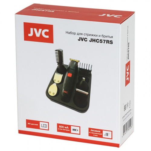 Машинка для стрижки JVC JHC57RS аккумулятор фото 3