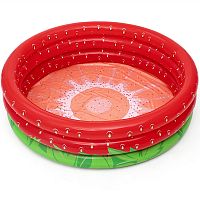 Бассейн надувной BESTWAY Sweet Strawberry 160*38 см 51145