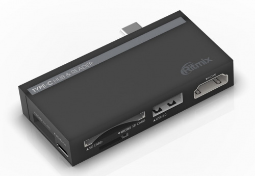 Мультиадаптер RITMIX CR-4630, USB