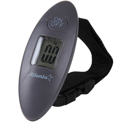 Весы багажные электронные ATLANTA ATH-6230 (gray) Компактные и легкие
Полностью электронная технология
Высокий предел взвешивания 40 кг
Шаг измерения 100 г
Функция обнуления веса тары
Автоотключение
Индикатор слабых батареек
Индикатор перегрузки
Работает на одной батарейке, тип CR2032
Батарейка в комплекте