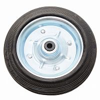 Колесо для багажной тележки DELTA DT-23K (модели DT-23 и ТБР-23) металлическое, диаметр 14 см (30)