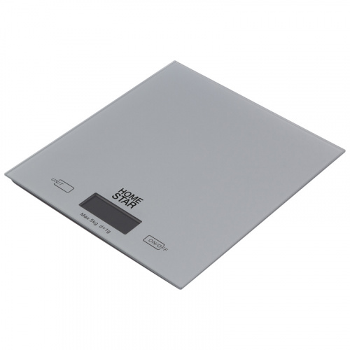 Весы кухонные электронные Homestar HS-3006 серебро, макс.нагрузка 5 кг (в уп. 12 шт) фото 2