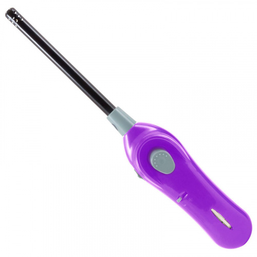 Пьезозажигалка ECOS GL-001V, фиолетовая фото 2
