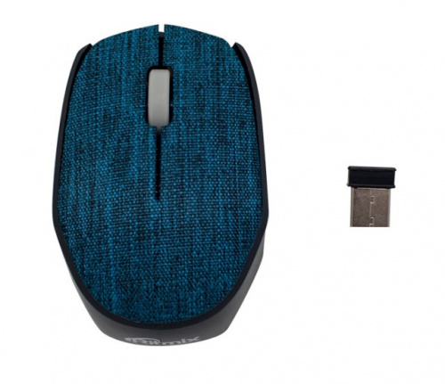 Компьютерная мышь RITMIX RMW-611 Blue fabric беспроводная