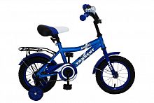 Велосипед TORRENT Angel (детский, добавочные колёса,1скорость, колеса 12д, рама сталь)12" / 9,5" / Фиолетовый