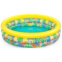 Бассейн надувной BESTWAY Jumbo Hippo 168 x 38 см 51203