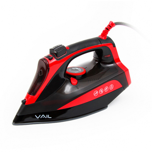 Утюг VAIL VL-4000 черно-красный 3000 Вт.