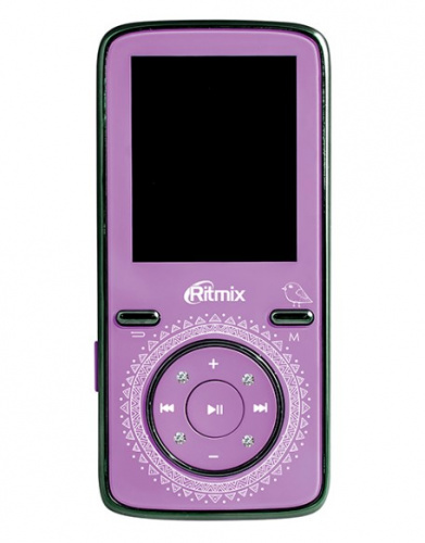 Аудиоплеер MP3 на флэш памяти RITMIX RF-4850 8Gb Lilac
