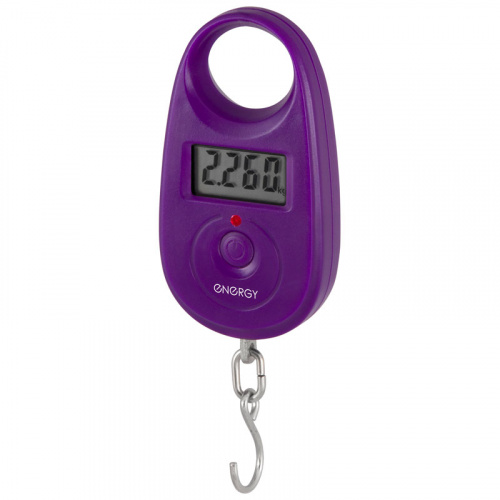 Безмен электронный ENERGY BEZ-150, фиолетовый фото 2