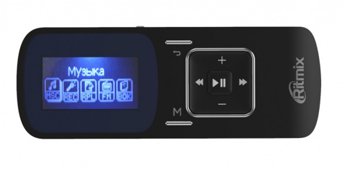 Аудиоплеер MP3 на флэш памяти RITMIX RF-3490 4GB Black