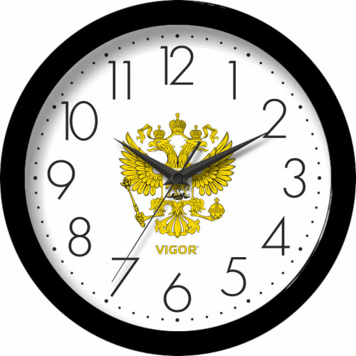 Часы настенные Vigor Д-29 Герб РФ