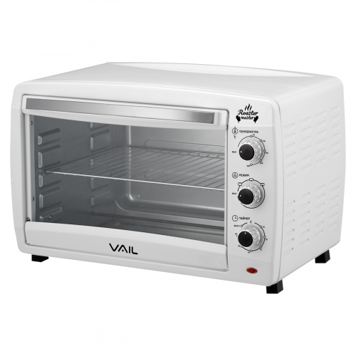 Жарочный шкаф VAIL VL-5001 (45л) цвет: белый фото 2