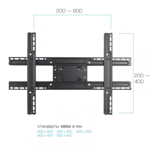 Кронштейн для LED/LCD телевизоров Tuarex ALTA-655 black настенный поворотный фото 2