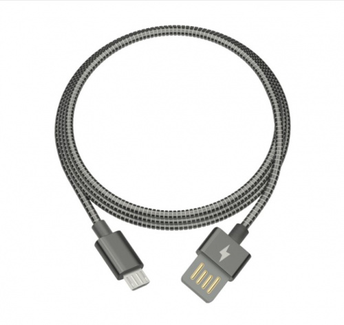 Кабель USB RITMIX RCC-416 Metal Grey