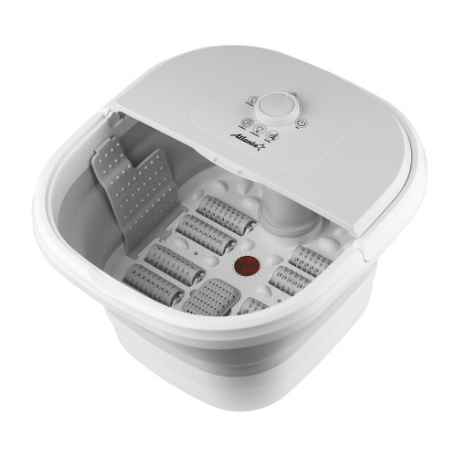 Гидромассажная ванна для ног ATLANTA ATH-6415 (white) Удобная складная конструкция
Ручка для переноски
Расслабляющий и оздоровительный массаж
Функция автоподогрева
Инфракрасный оздоровительный излучатель
8 массажных роликов
Козырек для защиты от брызг
Двойная система защиты от протечки
Номинальная мощность 400 Вт
230 В~ 50 Гц