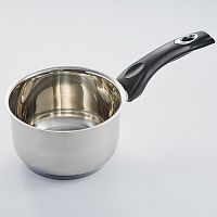 Ковш WEBBER BE-133, 1,5л бакелит. ручка, 14*8,5 см, нерж.сталь, капсул. индукционное дно (6)