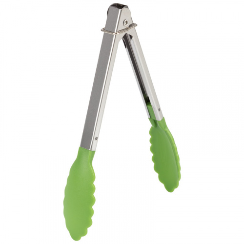 Щипцы кухонные MALLONY Tongs-01 Щипцы кухонные Tongs-01
Материал: нейлон, нержавеющая сталь
Длина: 17,5 см
Упаковка: хэнгтаг
Ручка выполнена из нержавеющей стали, основание - нейлон.
Щипцы предназначены для захвата, сервировки и подачи кулинарных изделий.
Щипцы позволяют точно и аккуратно переворачивать, не повреждая, стейки или рыбу на сковороде или на гриле, доставать из духовки запеченные овощи.