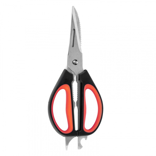 Ножницы LARA LR05-94 BLISTER, 24,5 см <8в1> прорезиненные ручки, сверхострая заточка