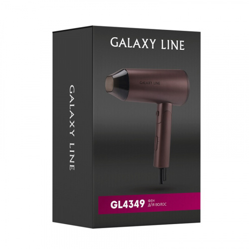 Фен Galaxy LINE GL 4349 2000 Вт, 2 скорости потока воздуха, складная ручка фото 6