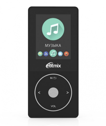 Аудиоплеер MP3 на флэш памяти RITMIX RF-4650 4GB Black