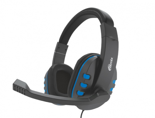 Гарнитура RITMIX RH-555M Gaming Blue