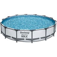 Бассейн каркасный BESTWAY Steel Pro Max с ф-насосом 427х84см, 10220 л, 56595