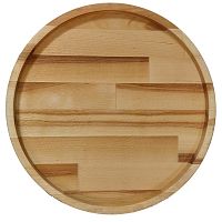 Тарелка GUTER BAUM 370696m 20х20х1,8 см, массив берёзы, покрыта маслом