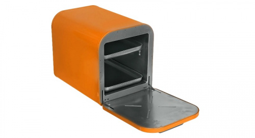 Жарочный шкаф Кедр ШЖ- 0,625/220 (оранжевый), 2 поддона фото 3