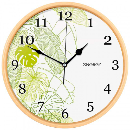 Часы настенные кварцевые ENERGY ЕС-108, диаметр 32см (в уп. 10 шт) фото 2