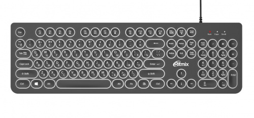 Клавиатура RITMIX RKB-214BL Black