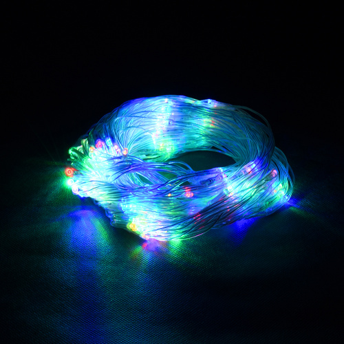 Гирлянда электрическая VEGAS 55073 Сеть, 176 разноцветных LED ламп (в уп. 20 шт) фото 2