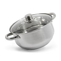 Кастрюля Pomi d'Oro P595727 Laura с крышкой 24см, 5л.