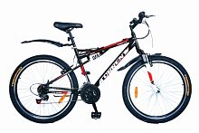 Велосипед Torrent Freestyle (рама алюм. 18", горный, 21 ск., колеса 26д.)(26" / 18" / Красн, черный)