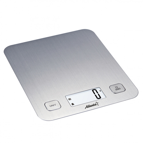 Весы кухонные электронные ATLANTA ATH-6195 (silver) фото 2