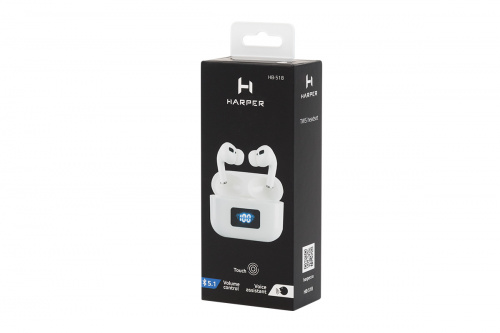 Наушники HARPER HB-517 White, Bluetooth фото 7