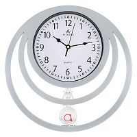 Часы настенные Atlantis GD-8809B silver