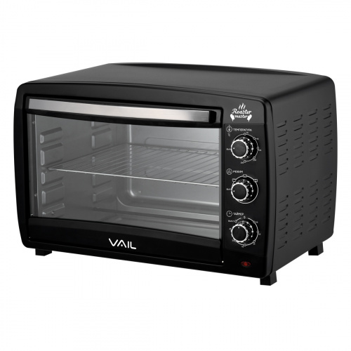 Жарочный шкаф VAIL VL-5001 (45л) цвет: черный фото 2