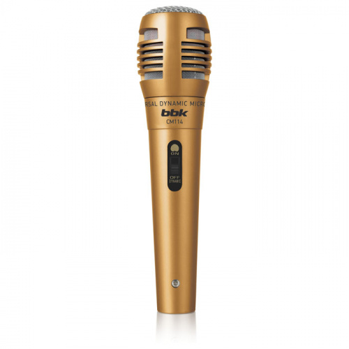 Микрофон BBK CM114 бронзовый