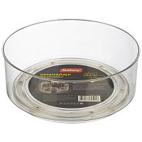 Органайзер вращающийся MALLONY CLEAR, 23,2*23,2*9 см