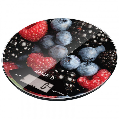 Весы кухонные электронные ENERGY EN-403 ягоды, круглые, макс.вес до 5 кг (в уп. 12 шт)  фото 2