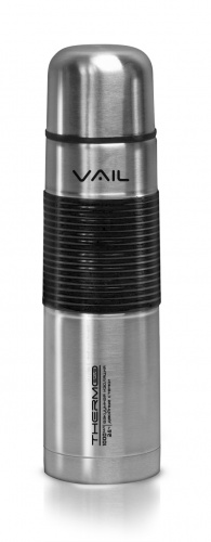 Термос VAIL VL-7018 узкое горло 1,0 л. силиконовая вставка