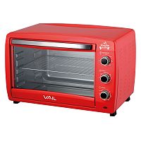 Жарочный шкаф VAIL VL-5001 (45л) цвет: красный