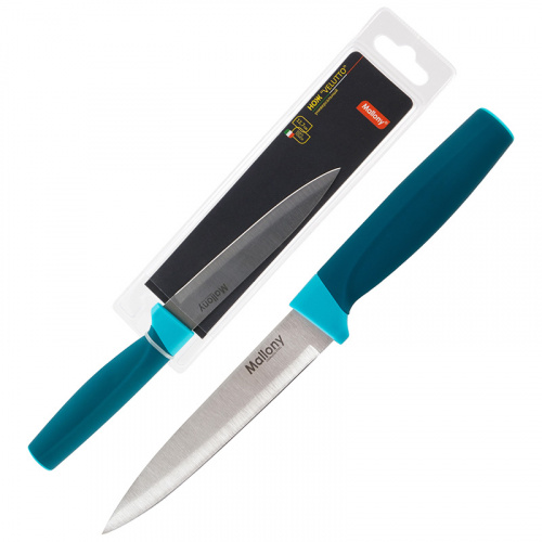 Нож MALLONY VELUTTO MAL-03VEL универсальный, 12,7 см, с рукояткой софт-тач фото 2