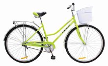 Велосипед Torrent Ussury, дорожный, 1скорость, корзина (28" / 18" / Зеленый)