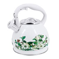 Чайник для плиты Pomi d'Oro P-650200 Napoli со свистком, 2,5л
