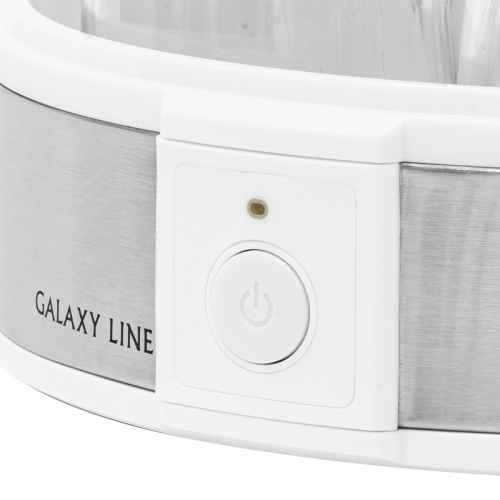 Йогуртница Galaxy LINE GL 2698, 30 Вт, 7 стеклянных стаканов с крышками фото 3